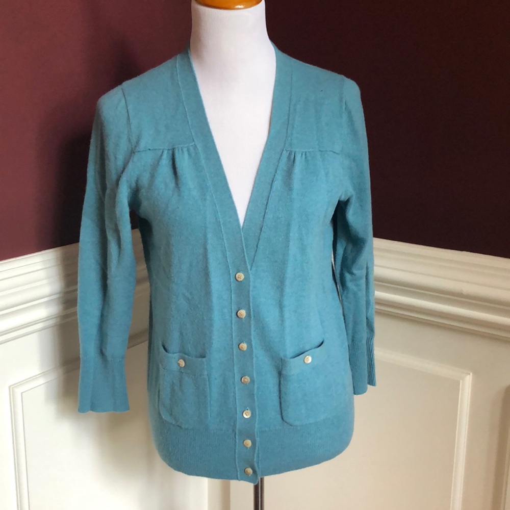 JCrew wool cardigan